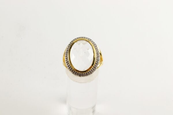 Ring in Sterlingsilber vergoldet – Bild 3