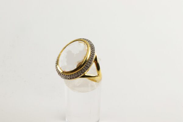 Ring in Sterlingsilber vergoldet – Bild 4