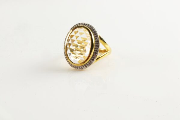 Ring in Sterlingsilber vergoldet