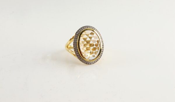 Ring in Sterlingsilber vergoldet – Bild 6