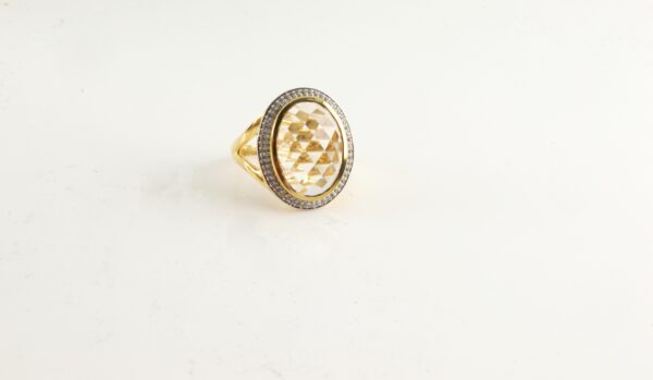 Ring in Sterlingsilber vergoldet – Bild 7