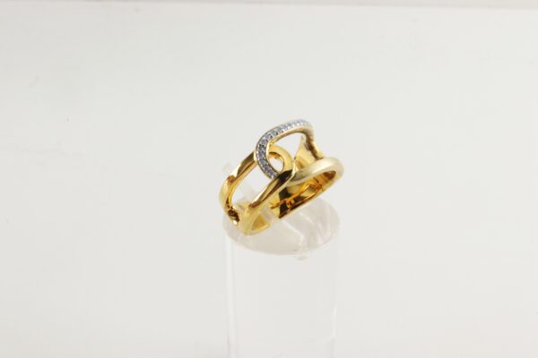 feiner Ring in Sterlingsilber vergoldet – Bild 4