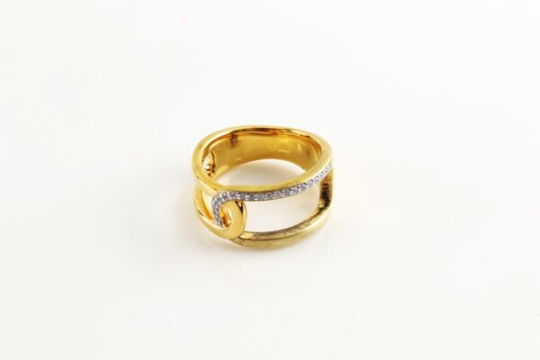 feiner Ring in Sterlingsilber vergoldet – Bild 7