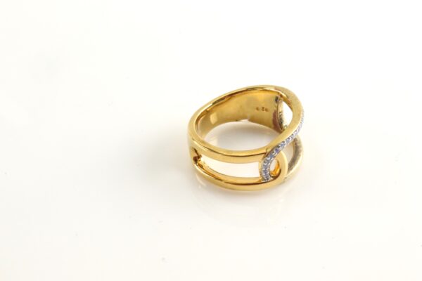 feiner Ring in Sterlingsilber vergoldet – Bild 8
