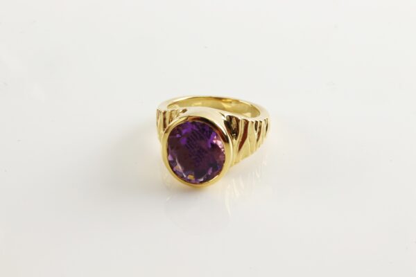 ein besonderer Ring in Sterlingsilber vergoldet – Bild 5