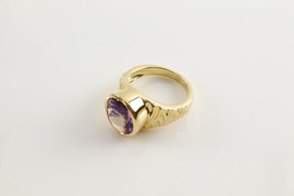 ein besonderer Ring in Sterlingsilber vergoldet – Bild 6
