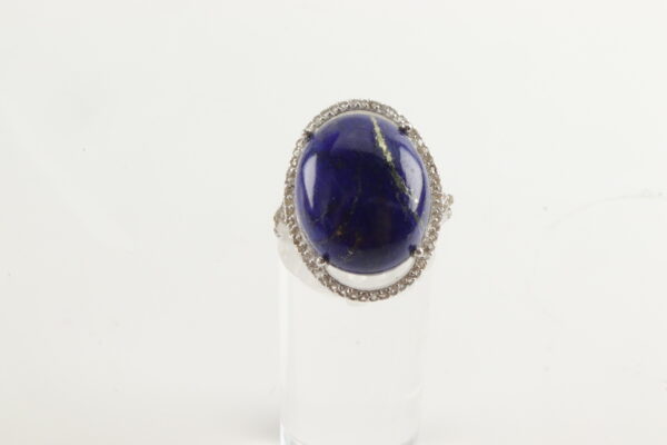 ein besonderer Ring in Sterlingsilber rhodiniert – Bild 2