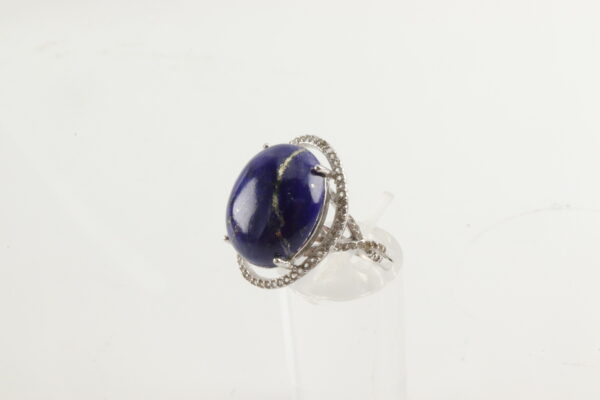 ein besonderer Ring in Sterlingsilber rhodiniert – Bild 3
