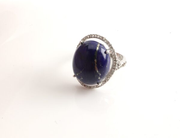 ein besonderer Ring in Sterlingsilber rhodiniert – Bild 5