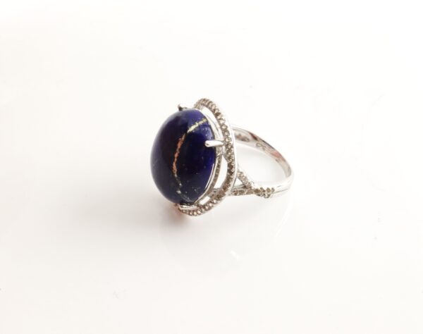 ein besonderer Ring in Sterlingsilber rhodiniert – Bild 6