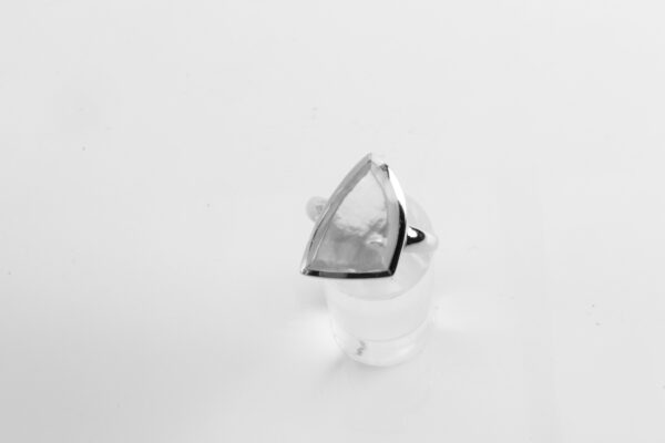 wunderschöner Perlmuttring in Sterlingsilber – Bild 3