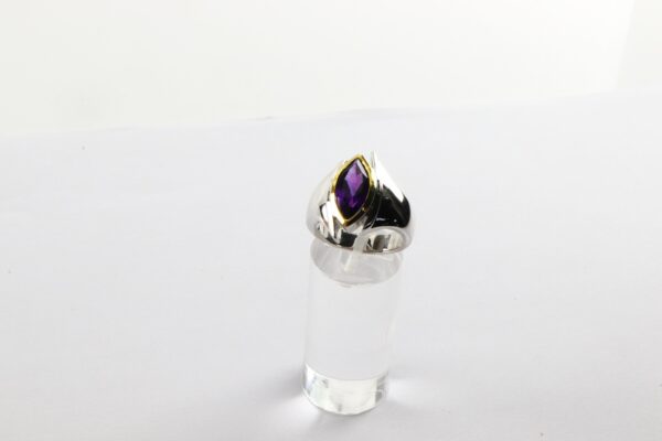 ein besonderer Ring in Sterlingsilber rhodiniert – Bild 5