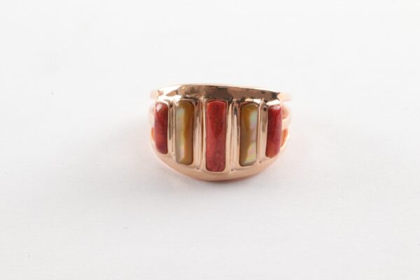 sehr feiner Ring in Sterlingsilber vergoldet – Bild 5