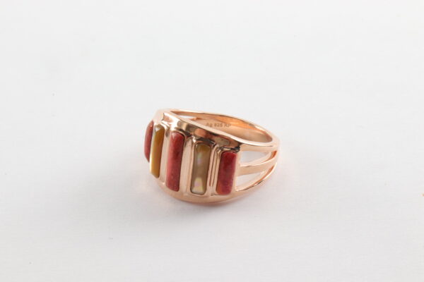 sehr feiner Ring in Sterlingsilber vergoldet – Bild 6