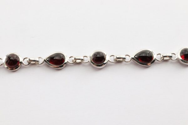 sehr schönes Armband in Sterlingsilber rhodiniert – Bild 2
