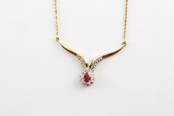 wunderschönes Collier in Sterlingsilber vergoldet – Bild 3