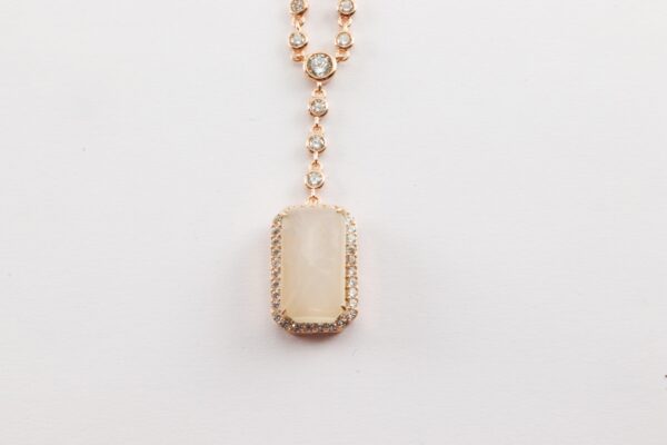 herrliches Collier in Sterlingsilber vergoldet