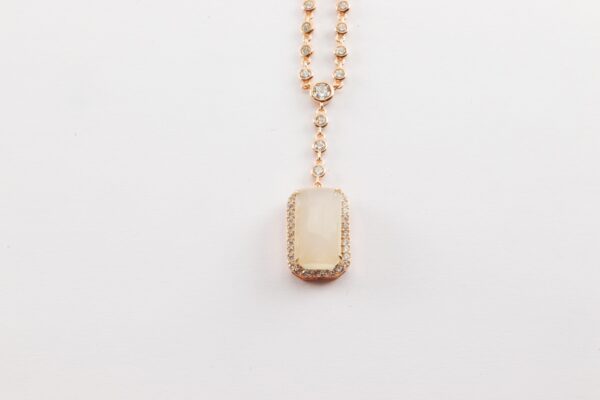 herrliches Collier in Sterlingsilber vergoldet – Bild 3