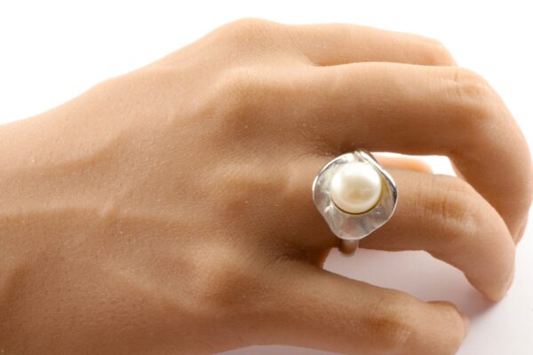 ein ganz besonderer Ring in Sterlingsilber rhodiniert – Bild 8