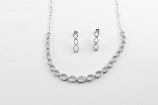 sehr elegantes Schmuckset in Sterlingsilber