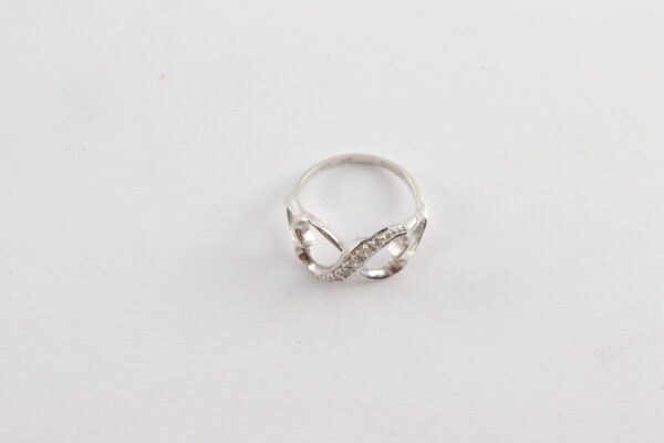 feiner Ring in Sterlingsilber mit Zirkonia – Bild 5