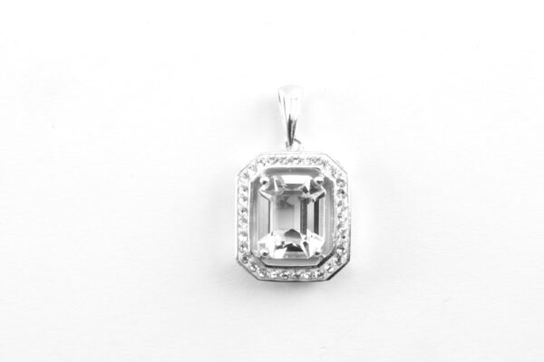ein feiner Anhänger in Sterlingsilber rhodiniert – Bild 4