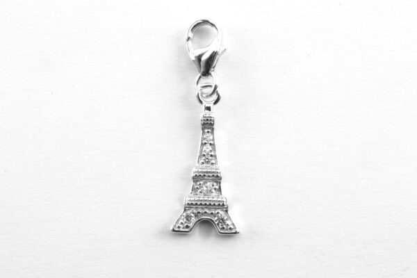 Eifelturm als Charms-Anhänger in Sterlingsilber