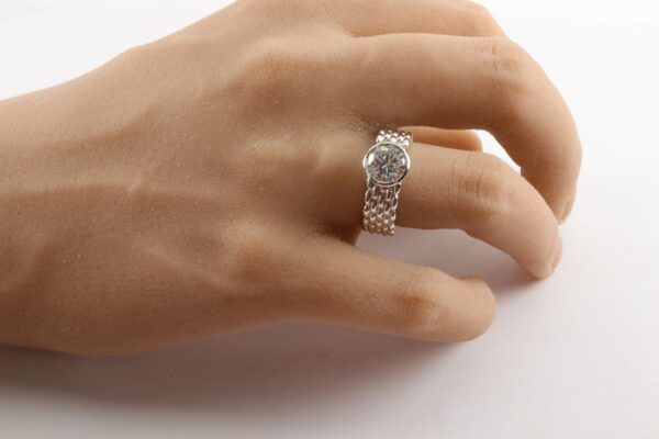 Ring in Sterlingsilber mit Zirkonia – Bild 6