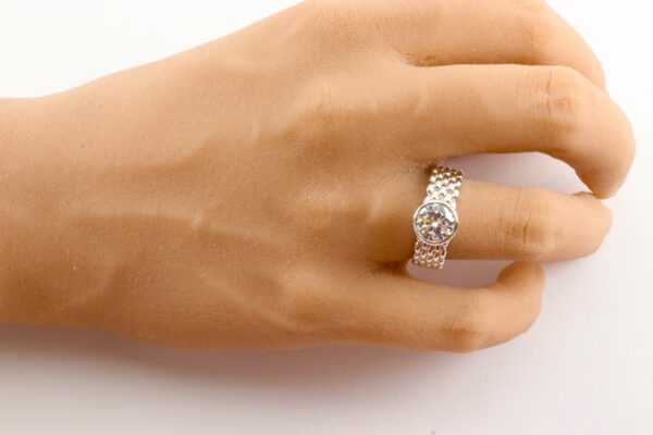 Ring in Sterlingsilber mit Zirkonia – Bild 7