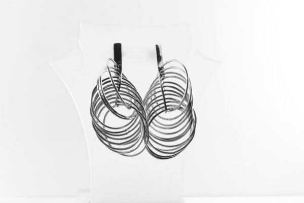 ausgefallene Ohrstecker  in Sterlingsilber – Bild 3
