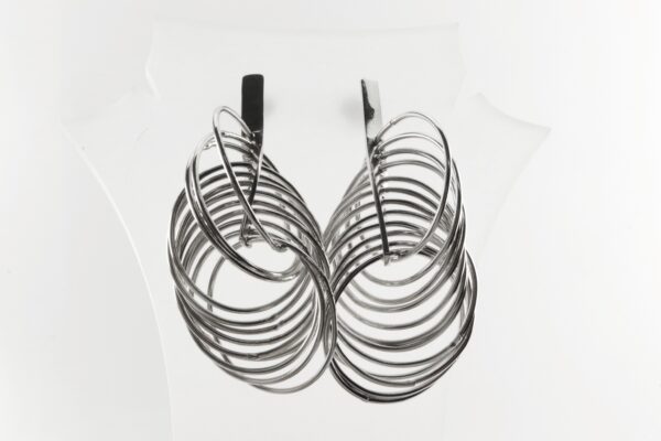 ausgefallene Ohrstecker  in Sterlingsilber – Bild 4