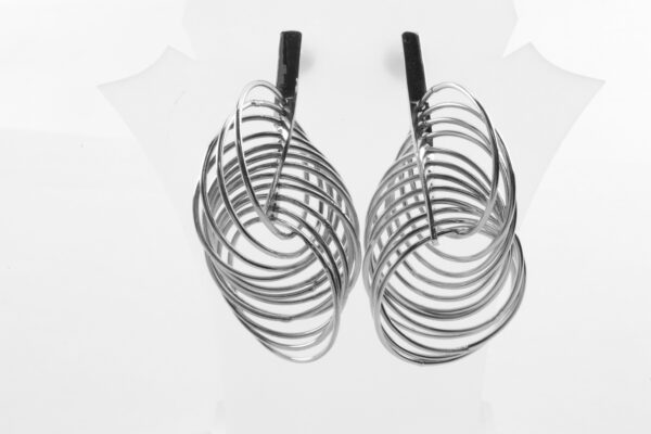 ausgefallene Ohrstecker  in Sterlingsilber – Bild 5