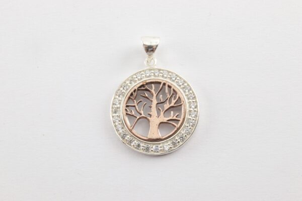 der Baum des Lebens in Sterlingsilber