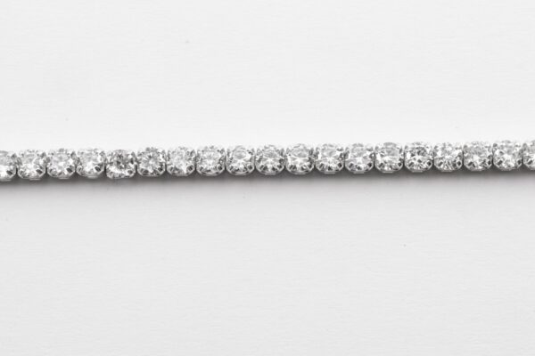 Armband in Sterlingsilber mit Zirkonia – Bild 2