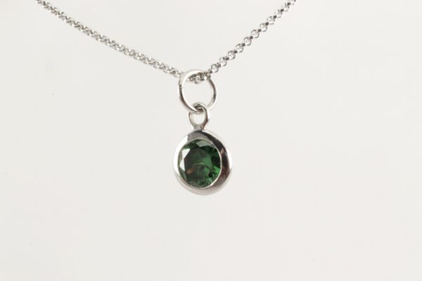 Collier in Sterlingsilber rhodiniert – Bild 2