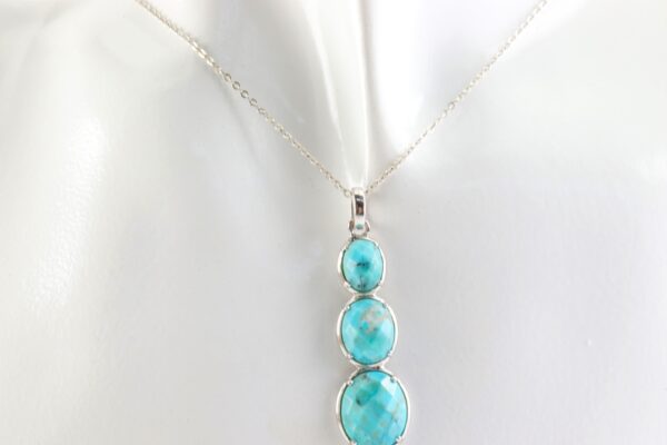 Anhänger mit Kette in Sterlingsilber – Bild 3