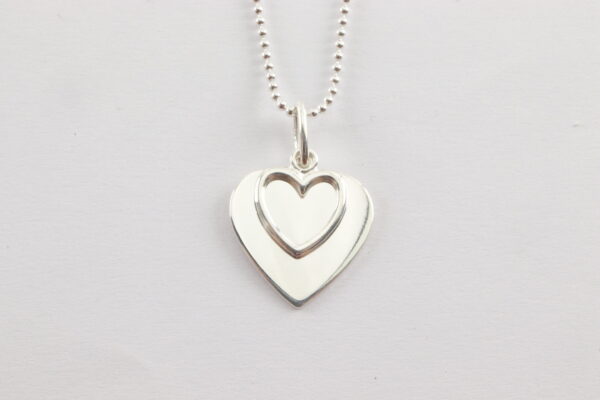 Collier in Sterlingsilber rhodiniert – Bild 2