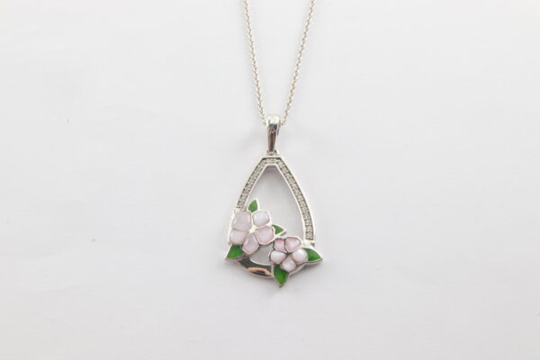 Schmuckset in Sterlingsilber rhodiniert – Bild 5