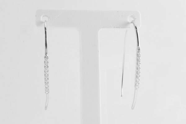 Ohrringe in Sterlingsilber mit Zirkonia – Bild 4
