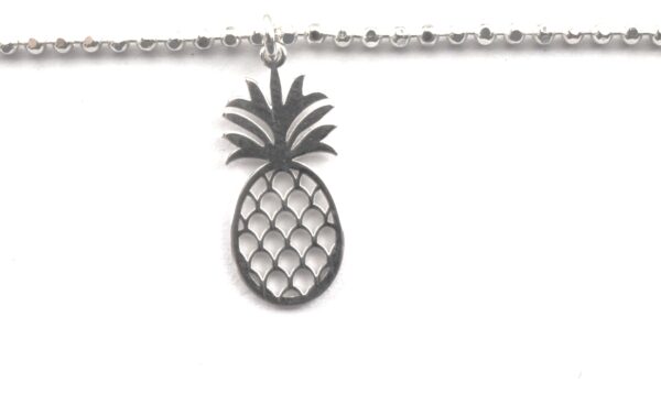 Armband in Sterlingsilber rhodiniert – Bild 2
