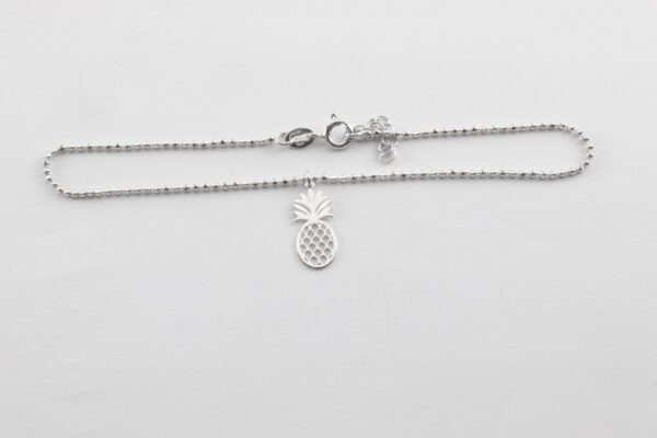 Armband in Sterlingsilber rhodiniert – Bild 3