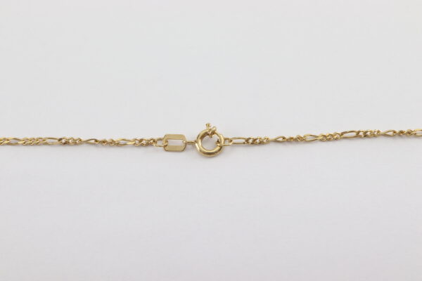 sehr feines Collier  in Gelbgold – Bild 6