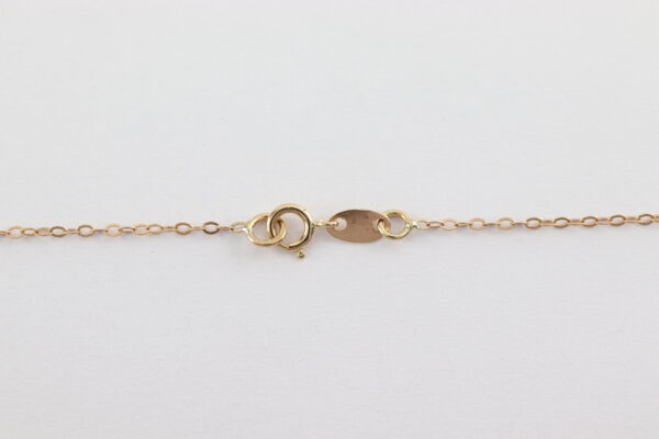 feines Collier in Gelbgold – Bild 6