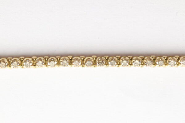 Armband in Gelbgold mit 55 Diamanten – Bild 3