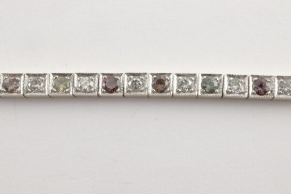 edles Armband in Gelbgold mit Diamanten – Bild 2
