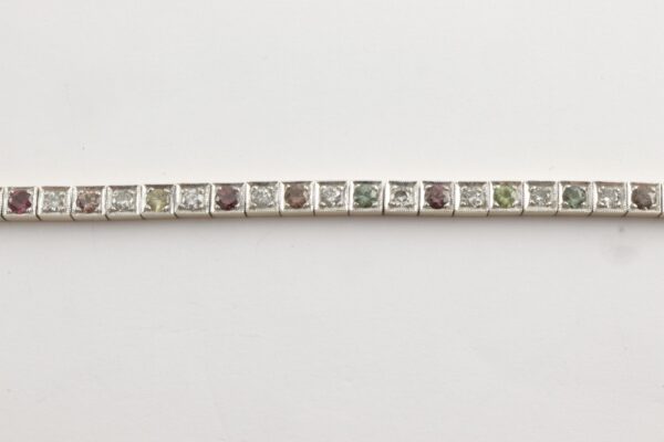 edles Armband in Gelbgold mit Diamanten