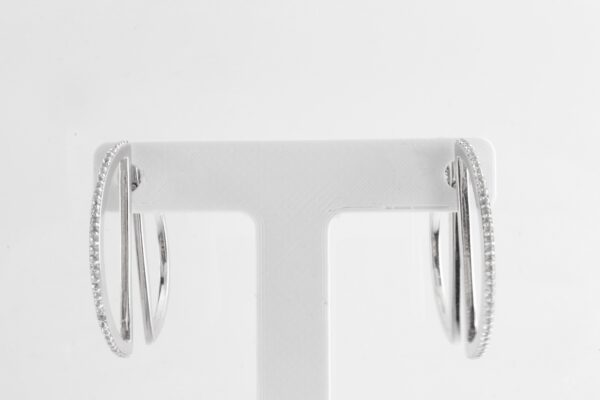 Ohrstecker in Sterlingsilber mit Zirkonia – Bild 5