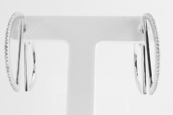Ohrstecker in Sterlingsilber mit Zirkonia – Bild 6