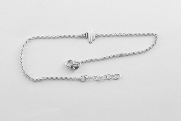 Armband auch als Fußkettchen in Sterlingsilber – Bild 4