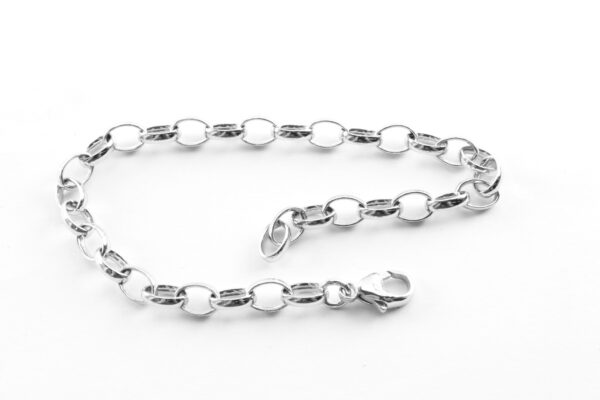 Armband in Sterlingsilber rhodiniert – Bild 4